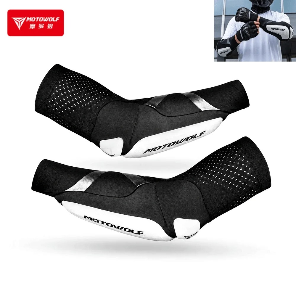 Motorcycle Elbow Pads Elastic  - Mountain Biking Elbow Pads recension och pris