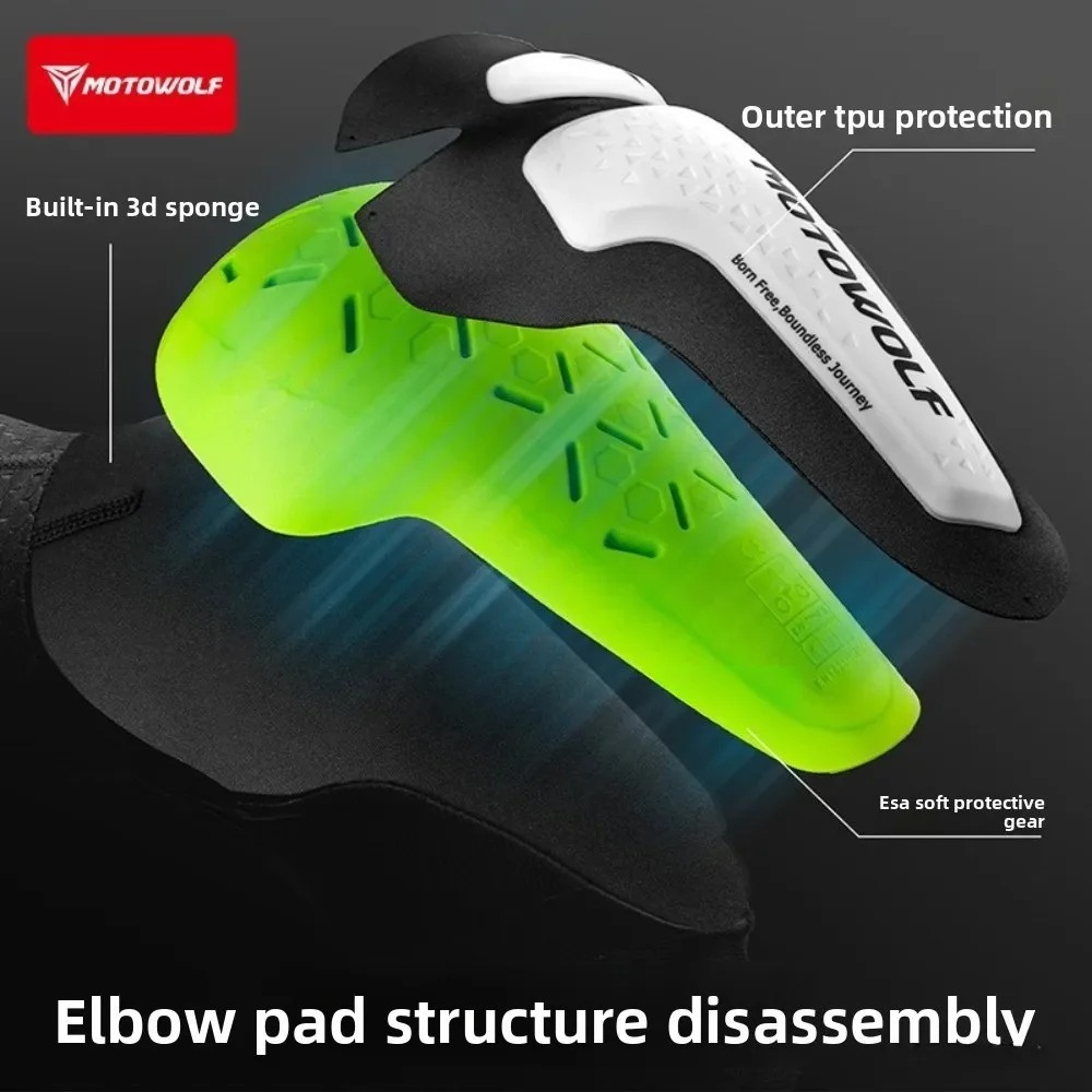 Motorcycle Elbow Pads Elastic  - Mountain Biking Elbow Pads recension och pris