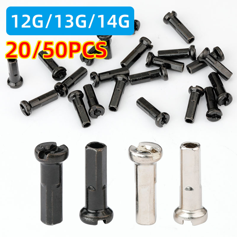 20/50PCS Copper Nipples 14G 13 - Spoke Nipple Brass recension och pris