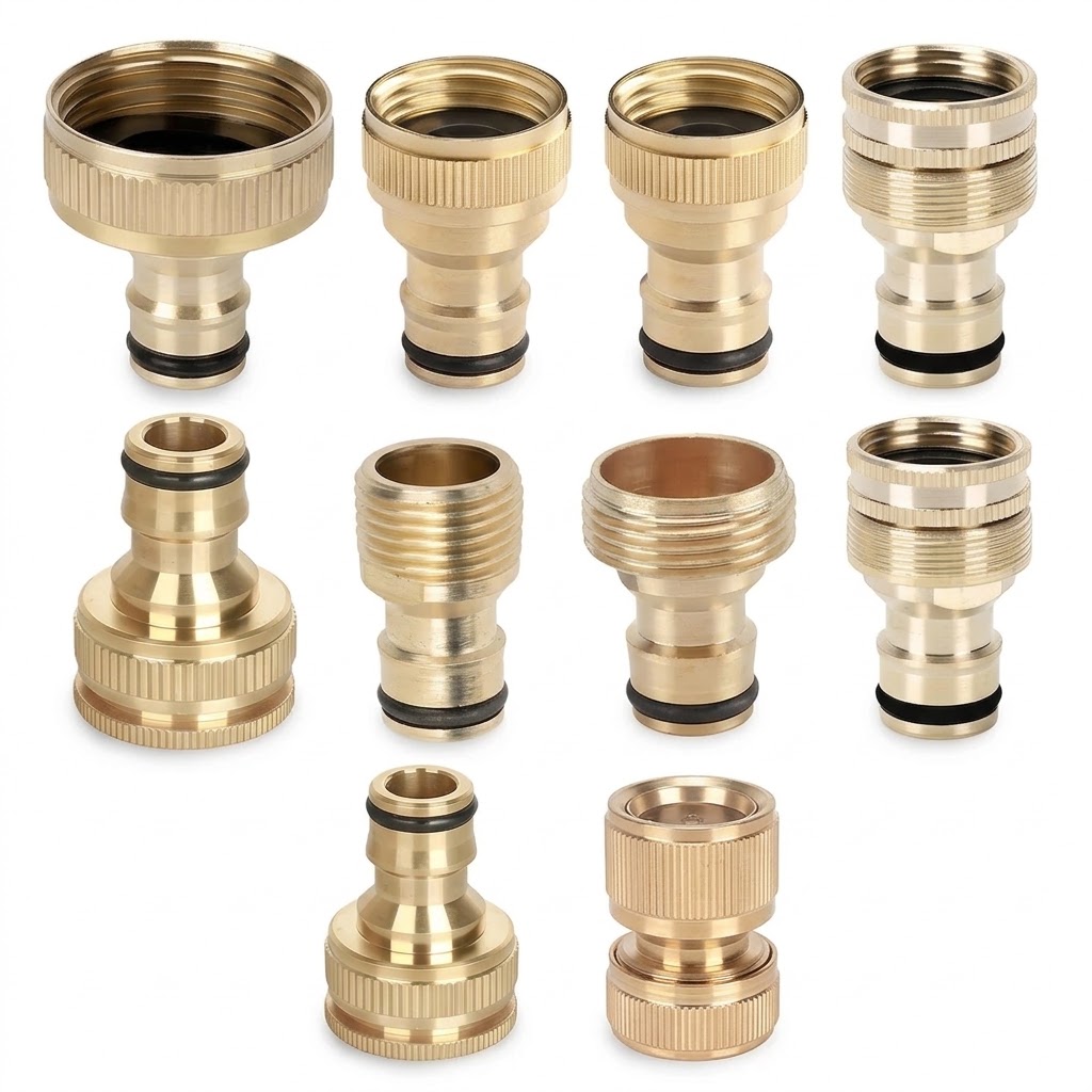 Brass 1/2 3/4 1 Inch Male Fema - Spoke Nipple Brass recension och pris