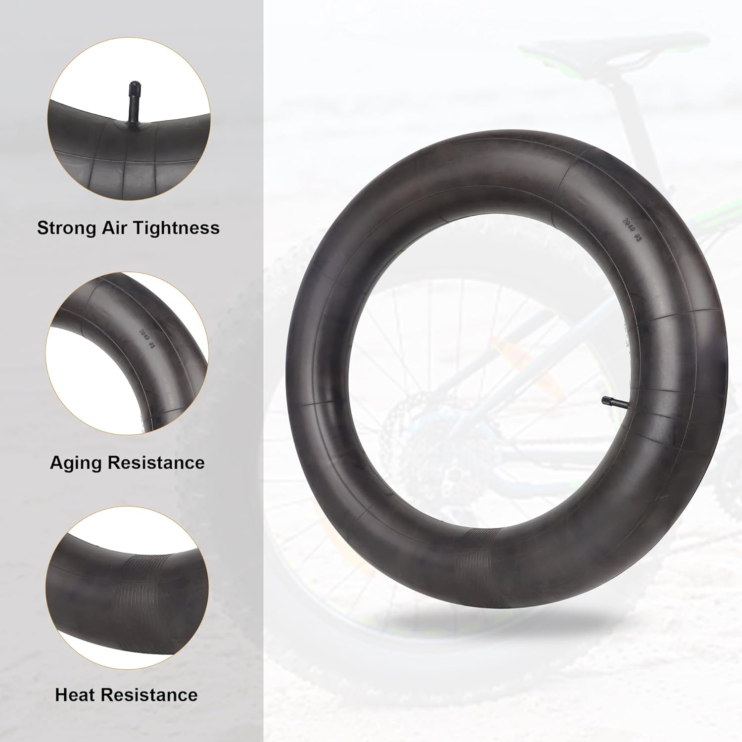 ZUKKA 1 Piece Fat Inner Tubes  - Mountain Biking Tube recension och pris