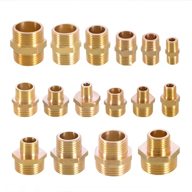 1PCS 1/8 1/4 3/8 1/2 3/4 1 Mal - Spoke Nipple Brass recension och pris