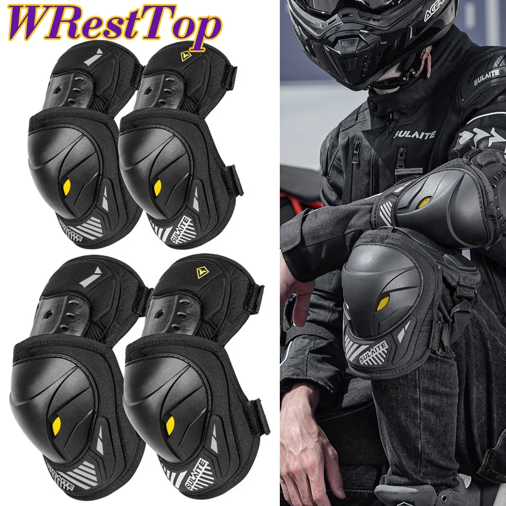 Premium Motorcycle Riding Gear - Mountain Biking Elbow Pads recension och pris