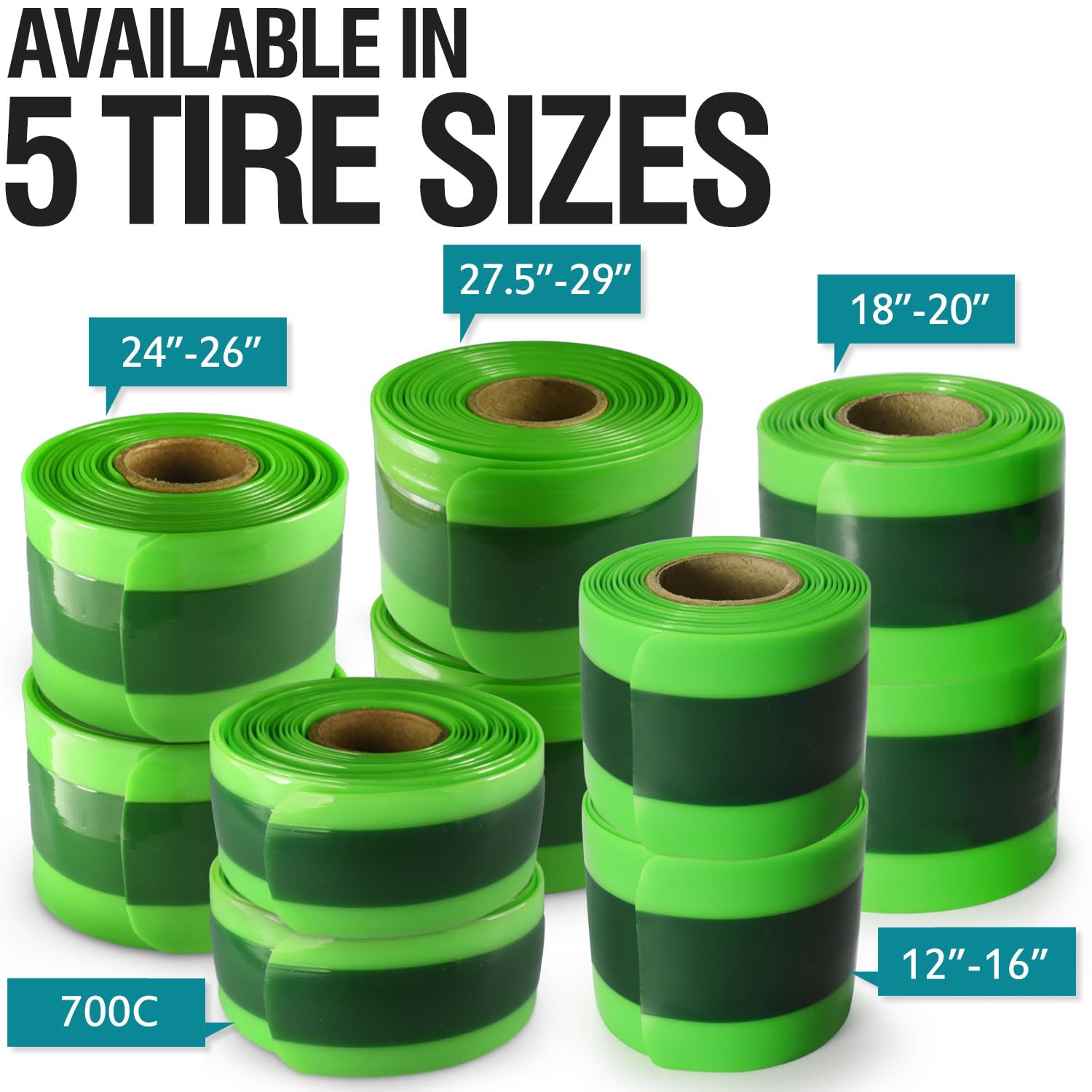 Bike Tire Liner-Help Prevent F - Mountain Biking Tube recension och pris