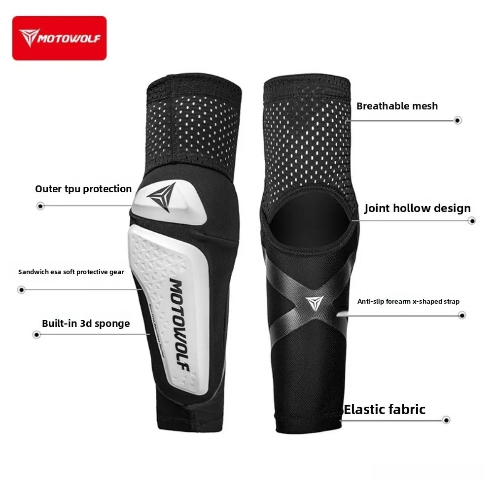 Motorcycle Elbow Pads MTB Elbo - Mountain Biking Elbow Pads recension och pris